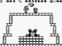 une photo d'Ã©cran de Donkey Kong (Game Boy) sur Nintendo Game Boy